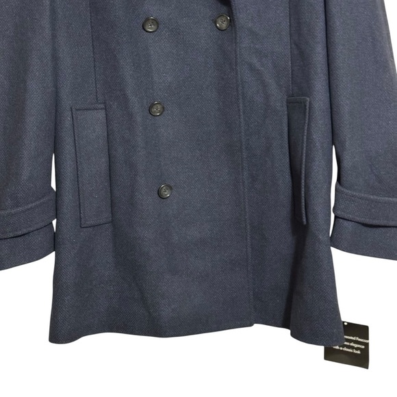 Jos A Bank NWT Mens Wool Pea Coat size XL - Picture 2 of 12